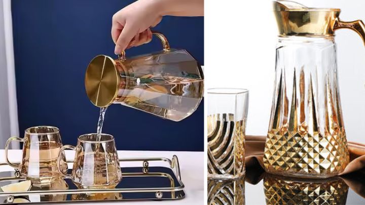 تجربهای لوکس با مرغوبترین مواد: ستهای پارچ و لیوان لاکچری تجربهای لوکس با مرغوبترین مواد: ستهای پارچ و لیوان لاکچری