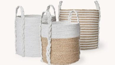 بیش از 30 مدل سبد رخت چرک؛ مدرن، زیبا و شیک