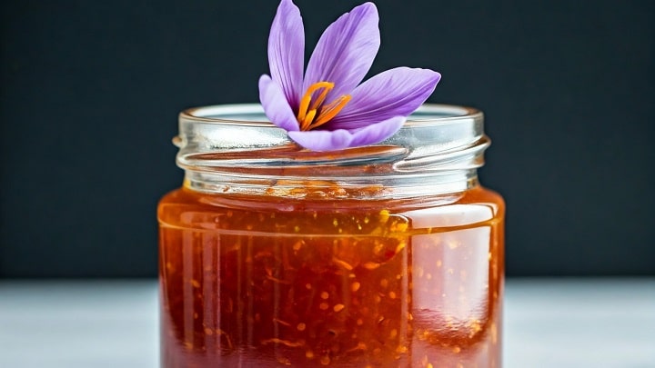 نکات شکرک نزدن مربای زعفران