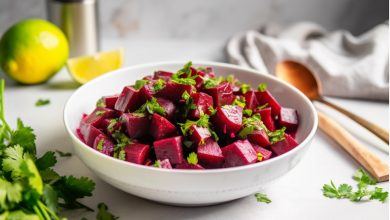 طرز تهیه سالاد مراکشی با لبو+ نکات و فوت‌وفن ها