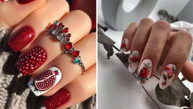 ایده‌های ناخن شب یلدا با طرح انار؛ از مینیمال تا پر زرق‌ و برق