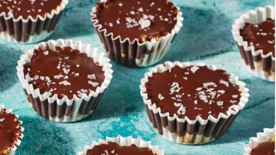 فنجان‌های انرژی کره بادام زمینی و جو دوسر+ نکات و فوت‌وفن ها