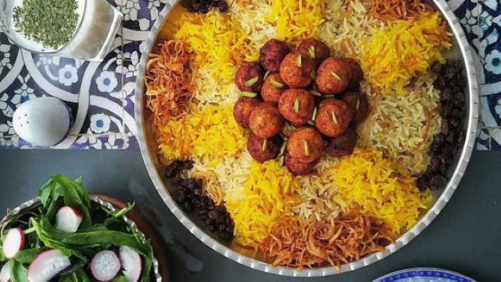 طرز تهیه رشته پلو مجلسی