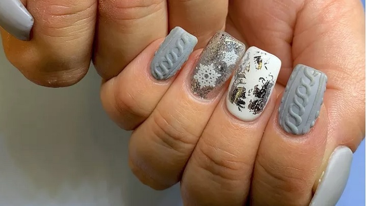 طرح ژاکت زمستانی برجسته