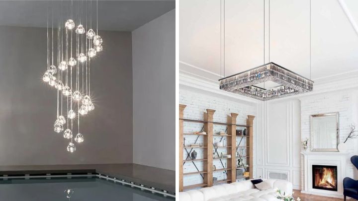 انواع مدل‌های لوسترهای کریستالی؛ شیک و زیبا