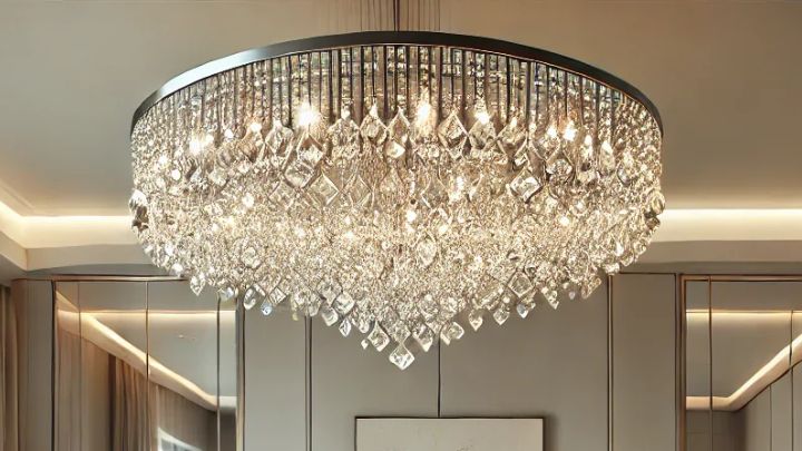 ایده‌های لوسترهای کریستالی؛ شیک و مدرن