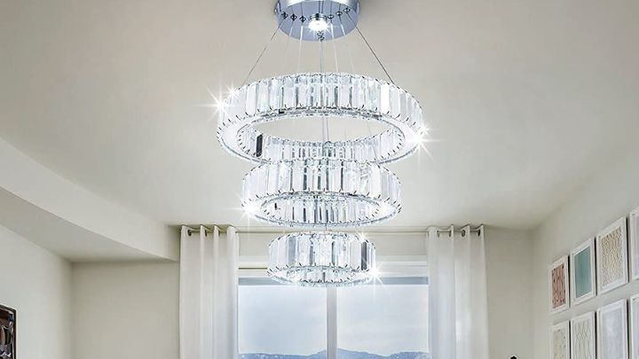 ایده‌های لوسترهای کریستالی؛ شیک، زیبا و مدرن