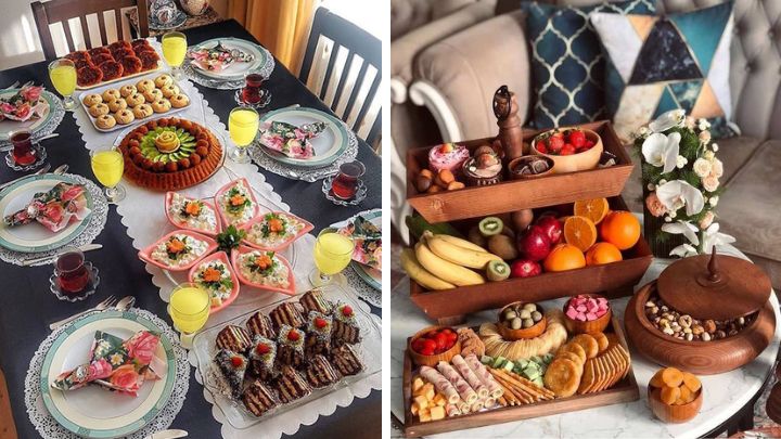 خلاقیت به خرج دهید: ایده جدید برای میز عصرانه