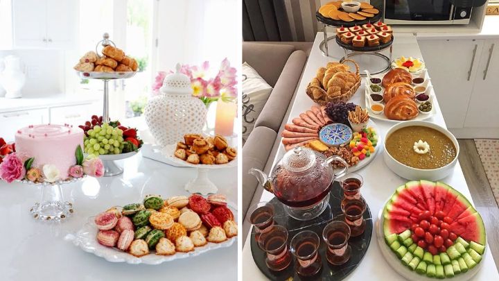 ایده‌های میز عصرانه شیک برای دورهمی