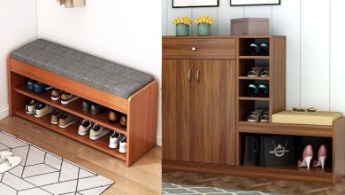 29 مدل از جدیدترین جاکفشی‌های نشیمن دار؛ زیبا، شیک و کاربردی