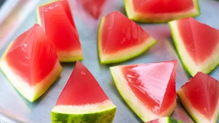 ایده‌های ژله یلدایی 1403 با طرح هندوانه