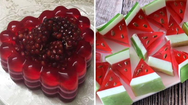 ایده‌های تزیین ژله یلدایی 1403