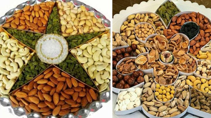 تزیین آجیل شب یلدا: ایده‌هایی برای هر بودجه‌ای