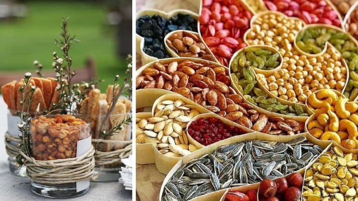 ایده‌های خلاقانه برای تزیین آجیل شب یلدا