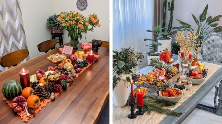 ایدههای جذاب چیدمان سفره شب یلدا؛ سنتی و مدرن ایدههای جذاب چیدمان سفره شب یلدا؛ سنتی و مدرن