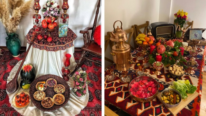 ایدههای زیبای چیدمان سفره شب یلدا؛ سنتی و مدرن ایدههای زیبای چیدمان سفره شب یلدا؛ سنتی و مدرن