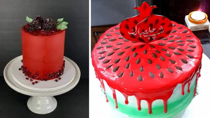 کیک یلدا، شاهکار هنری شما: با این تزیینات، مهمان‌ها را شگفت‌زده کنید