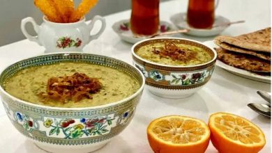 طرز تهیه آش بادمجان به روش خانگی