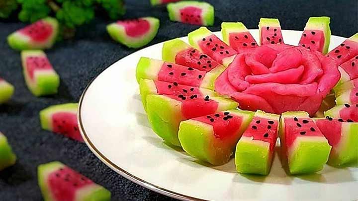 باسلوق ژلهای هندوانهای باسلوق ژلهای هندوانهای