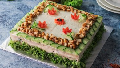 طرز تهیه کیک مرغ+ نکات و فوتوفن ها