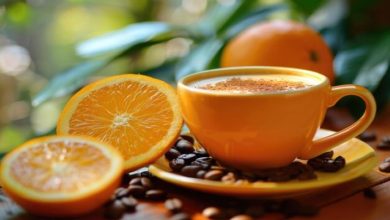 طرز تهیه قهوه با طعم پرتقال+ نکات و فوتوفن ها