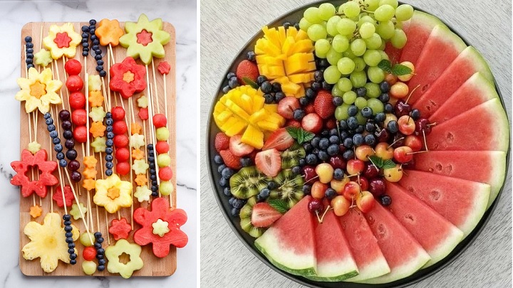 درست کردن میوه سیخی