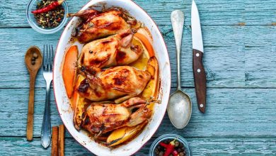 طرز تهیه بلدرچین پرتقالی+ نکات و فوت‌وفن ها