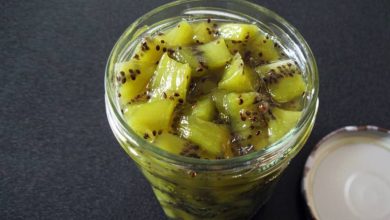 طرز تهیه ترشی کیوی+ نکات کپک نزدن