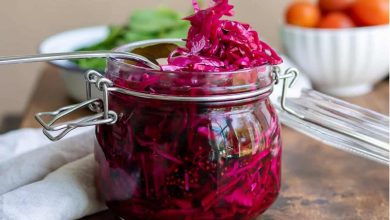 طرز تهیه ترشی زرشک و کلم قرمز + نکات کپک نزدن