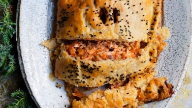 طرز تهیه پای سالمون دودی+نکات و فوت‌وفن ها