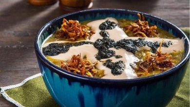 طرز تهیه آش شله قلمکار + نکات و فوتوفن ها