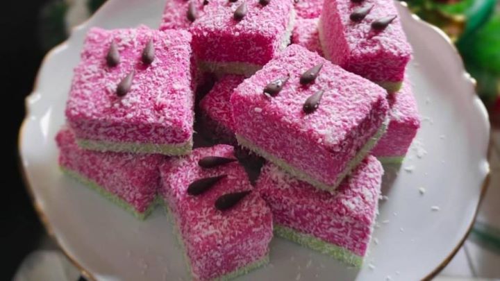 طرز تهیه پف پفی هندوانه ای طرز تهیه پف پفی هندوانه ای