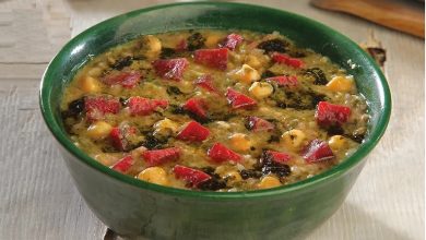 طرز تهیه آش لبو و اسفناج+ نکات و فوت‌وفن ها