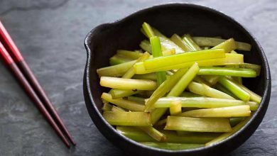 کالری کرفس پخته چقدر است؟