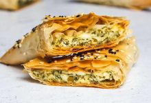 طرز تهیه بورک تره فرنگی با خمیر یوفکا