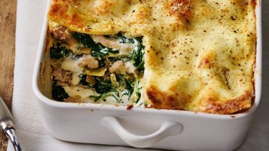 طرز تهیه لازانیای مرغ و اسفناج+ نکات و فوت‌وفن ها