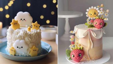 ایده‌های کیک تولد دخترانه فانتزی و شیک 2025