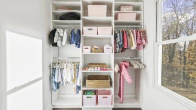 ایده‌های خلاقانه برای چیدمان کمد دیواری دخترانه