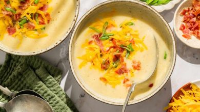 طرز تهیه سوپ سیب‌ زمینی و بیکن به سبک رستورانی