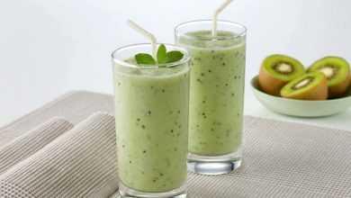 طرز تهیه میلک شیک کیوی+ نکات و فوتوفن ها