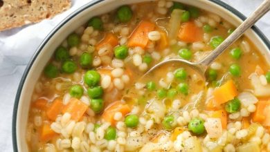 طرز تهیه سوپ جو پرک به روش خانگی