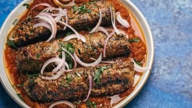 طرز تهیه کباب تابه‌ای زعفرانی (ناهار اصیل ایرانی با نکات)