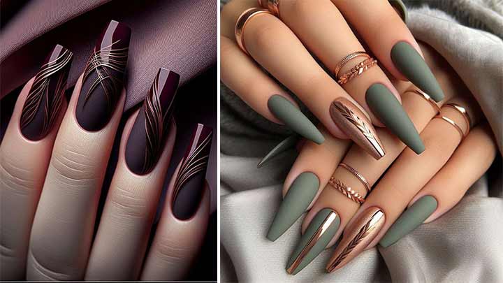 ترندهای داغ طراحی ناخن در سال 2025 