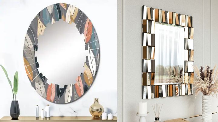 آینه‌های دیواری مدرن؛ تلفیقی از هنر و تکنولوژی
