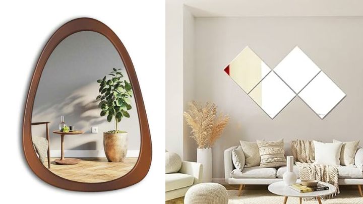 انواع مدل آینه دیواری مدرن