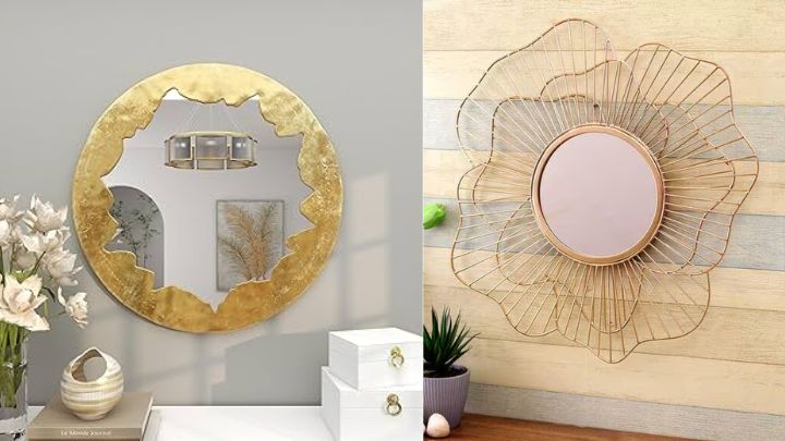 آینه‌های دیواری؛ جایی که هنر و کاربرد به هم می‌رسند