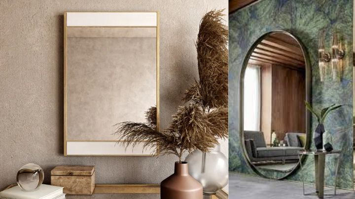دکوراسیونی متفاوت با آینه‌های دیواری سه بعدی