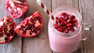 طرز تهیه اسموتی وانیلی انار+ نکات و فوتوفن ها