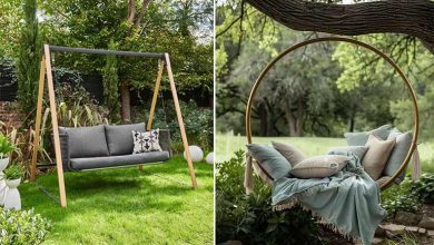 تاب‌های ساده و مینیمال برای باغ