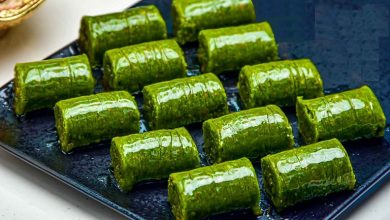 طرز تهیه شیرینی شربتی اسفناج+ نکات و فوت‌وفن ها